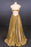 Sparkly Spaghetti Straps Sleeveless Floor Length Prom Dress - Prom Dresses