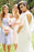 Strapless Chiffon with Ruffles Knee-length Short Bridesmaid Dress - Bridesmaid Dresses