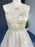 Strapless Floral Long Prom Dress Floral Formal Evening Dress for Women - Dress