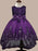 Princess Girl Dress Manadlian Child Girls Wedding Dress Bridesmaid Dress Sequined Strapless Long Skirt Organza 2-12 Years 5 Colors