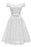 Street Elegant White Floral Lace Women Midi Dress - White / S - lace dresses