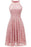 Street Floral Lace Off Shoulder Midi Dresses - Pink / S - lace dresses