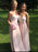 Stunning Sweetheart Floor-Length Pink Bridesmaid Dress - Bridesmaid Dresses