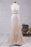 Sweep Train Open Back Tulle Prom with Appliques Mermaid Wedding Dress - Prom Dresses