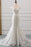 Sweetheart Short Sleeve Lace Mermaid Wedding Dress - Wedding Dresses