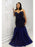 Sweetheart Sleeveless Sequin Floor-Length Tulle Plus Size Dresses - Prom Dresses