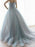 Sweetheart With Beading Floor-Length Tulle Prom Dresses - Prom Dresses