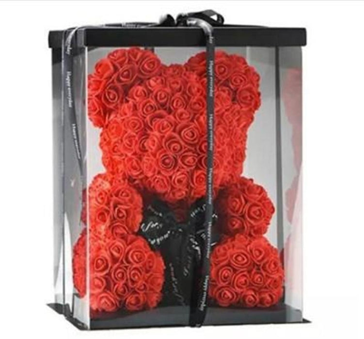 The Luxury Rose Bear Wedding Anniversary Gifts - Red - wedding anniversary gifts