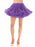 Three Hoops Short Ball Gown Wedding Petticoats | Bridelily - Purple - wedding petticoats