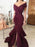 Trumpet/Mermaid Off-the-Shoulder Sleeveless Floor-Length Ruched Stretch Crepe Dresses - Prom Dresses