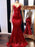 Trumpet/Mermaid Sweep/Brush Train Spaghetti Straps Sleeveless Sequins Dresses - Prom Dresses