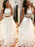 Tulle Halter Sleeveless A-line Floor-Length With Beading Dresses - Prom Dresses