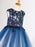 Flower Girl Dresses Jewel Neck Tulle Sleeveless Floor Length Princess Silhouette Lace Kids Social Party Dresses