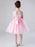 Flower Girl Dresses Jewel Neck Tulle Sleeveless Knee Length Princess Silhouette Embroidered Kids Social Party Dresses
