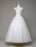 Tulle Wedding Dress Sweatheart Beading Ball Gown Floor Length Bridal Dress