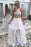 Two Piece High Neck Prom with Beading Charming Floor Length Party Dress - Prom Dresses