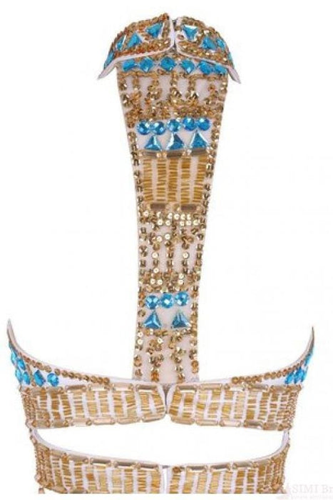 Two Piece Jewel Tulle Homecoming with Beads White Short Mini Prom Dress - Prom Dresses