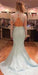 Two Pieces High Neck Long Sleeve Lace Prom Dresses Sexy Mermaid Evening Dress - Prom Dresses