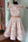 Unique Jewel Prom Homecoming Gown with Ribbon Cheap Lace Dress - Prom Dresses