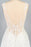 V-neck Appliques Tulle A-line Wedding Dress - Wedding Dresses