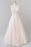 V-neck Appliques Tulle Floor length Wedding Dress - Wedding Dresses