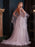 V-Neck Backless Tulle Ruffles Wedding Dresses - wedding dresses