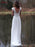 V-Neck Cap Sleeves Tulle Backless Boho Wedding Dresses - wedding dresses