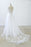 V-neck Ruffle Applqiues Tulle A-line Wedding Dress - Wedding Dresses