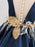 Flower Girl Dresses V-Neck Satin Fabric Sleeveless Knee-Length Princess Silhouette Buttons Formal Kids Pageant Dresses