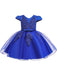 Flower Girl Dresses V Neck Short Sleeves Flowers Kids Party Dresses