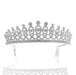 Vintage Handmade Rhinestone Womens Tiaras | Bridelily - Silver 2 - tiaras
