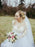 Vintage Illusion Long Sleeve Lace Boho Tulle Wedding Dress - Wedding Dresses