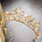 Vintage Jewelry Handmade Beaded Tiaras | Bridelily - Same as picture colour - tiaras