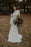 Vintage Long Sleeves Backless Rustic Lace Wedding Dress - Wedding Dresses