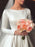 VIntage Wedding Dress Jewel Neck Sleeveless Natural Waist Satin Fabric Chapel Train Pleated Traditional Dresses For Bride