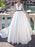 Vintage Wedding Dresses V Neck Sleeveless Sash Satin Fabric Floor Length Princess Silhouette Bridal Dress