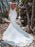 Wedding Dress 2021 Mermaid Lace Jewel Neck Sleeveless Back Hollow Out Bridal Gowns With Train