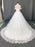 Wedding Dress 2021 Off The Shoulder ball gown short Sleeve Natural Waist Bridal Gowns with train