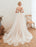 Wedding Dress 2021 V Neck Sleeveless A Line Tulle Bridal Gowns With Train