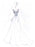 Wedding Dress A Line V Neck Sleeveless Lace Flora Beaded Bridal Dresses With Train