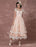 Wedding Dress Short Vintage Bridal Dress Backless Illusion Lace Applique Tea-length A-line Reception Bridal Gown misshow