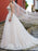 Wedding Dress Sweetheart Neck Sleeveless Floor Length Lace Bridal Gowns With Train