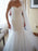 Wedding Dress Sweetheart Neck Sleeveless Natural Waist Pleated Court Train Bridal Gowns