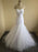Wedding Dress Sweetheart Neck Sleeveless Natural Waist Pleated Court Train Bridal Gowns