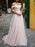Wedding Dresses 2021 A Line Off The Shoulder Short Sleeves Sash Sweetheart Neck Bridal Dresses