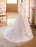 wedding dresses 2021 a line v neck long sleeve lace applique tulle bridal gowns with chapel train