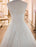wedding dresses 2021 jewel illusion neck sleeveless a line lace flora applique bridal gowns with train