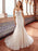 Wedding Dresses Sweetheart Neck Sleeveless Natural Waist Applique With Train Bridal Dresses