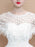White Hollow Lace Tassel Cape Wedding Wraps | Bridelily - wedding wraps