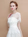 White Hollow Lace Tassel Cape Wedding Wraps | Bridelily - wedding wraps
